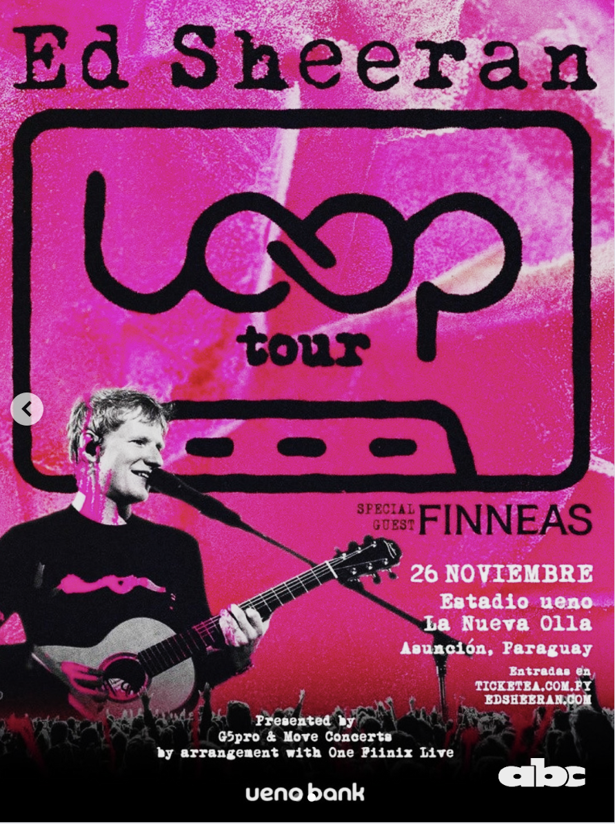 Ed Sheeran in Paraguay